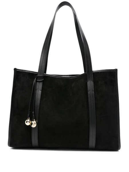 Sandro Suede Tote Bag - Black 