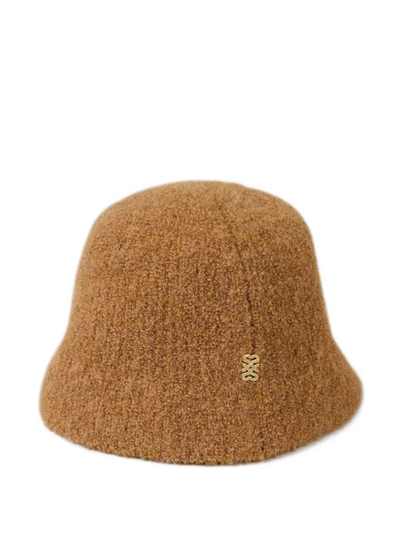  Sandro Wool Bucket Hat - Brown 