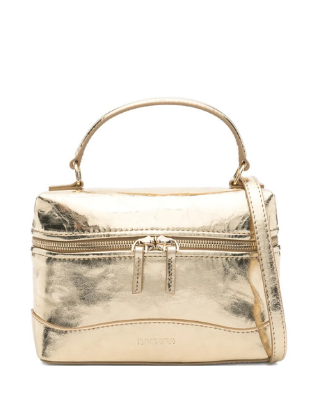  Sandro Zip-fastening Tote Bag - Gold 