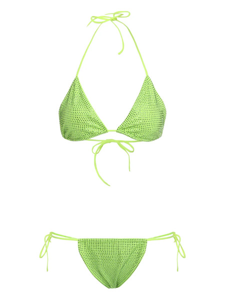  Santa Brands Dahlia Embellished Bikini - Green 