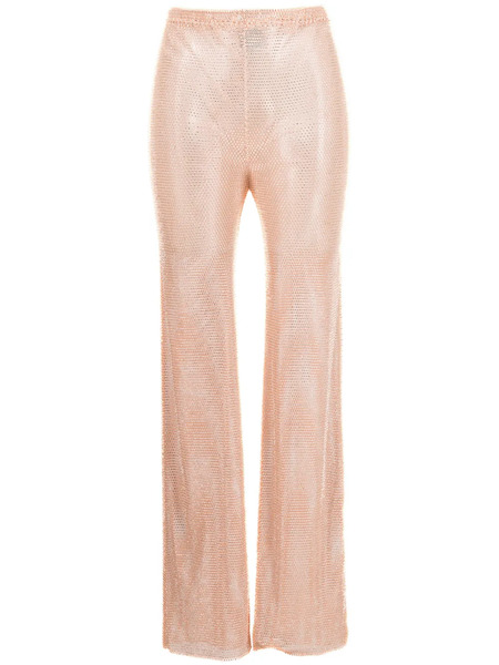  Santa Brands Rhinestone-embellished Straight Trousers - Neutrals 