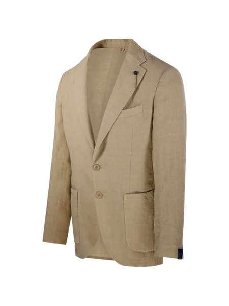  Santaniello Buttoned Single-breasted Blazer - Neutrals 