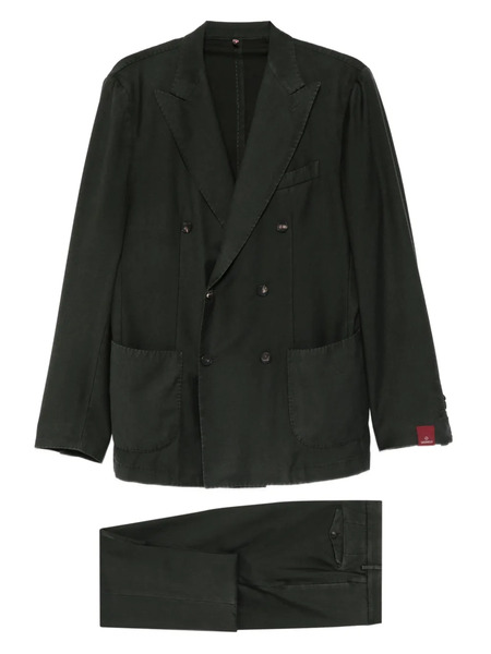  Santaniello Double-breasted Suit - Green 