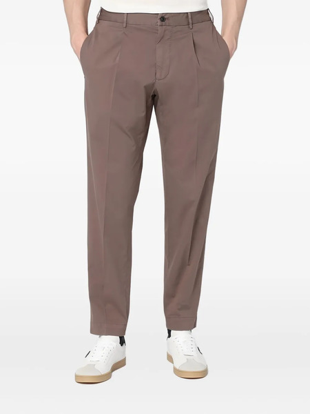  Santaniello Tapered Trousers - Brown 