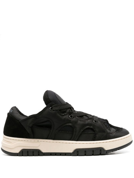 Santha Santha Panelled Sneakers - Black 