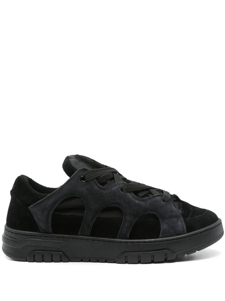  Santha Panelled Sneakers - Black 