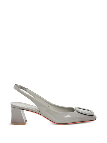  Santoni Buckle-detail Pumps - Grey 