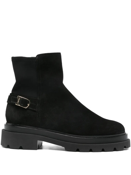  Santoni Buckle-fastening Boots - Black 