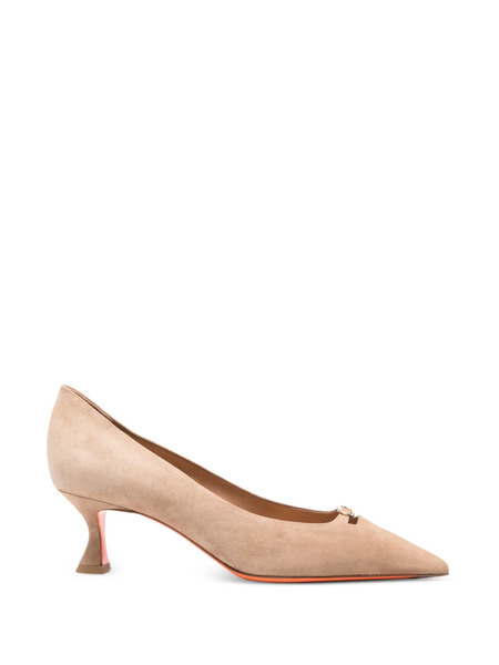  Santoni Buckle Pumps - Neutrals 