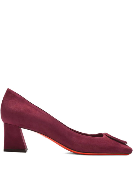  Santoni Buckle Pumps - Purple 