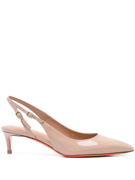  Santoni 45mm Audrey Pumps - Pink 