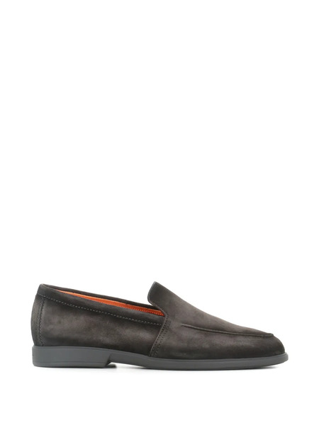  Santoni Suede Loafers - Grey 