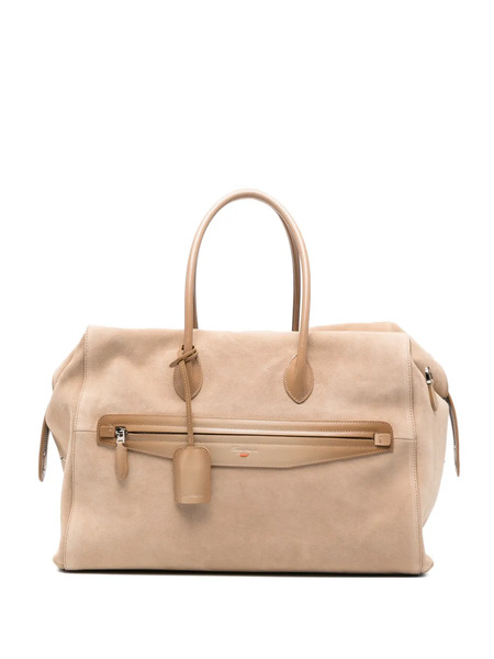  Santoni Zip-fastening Holdall Bag - Neutrals 