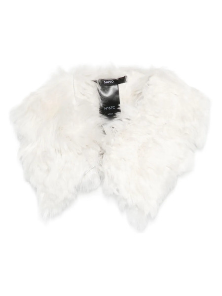  Sapio Detachable Brushed Collar - White 
