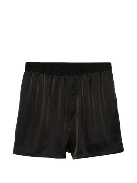  Sapio Elasticated-waist Shorts - Black 