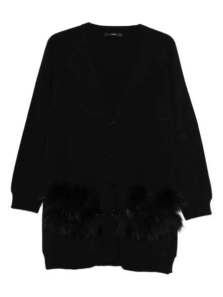  Sapio Fur Pocket Knitwear - Black 