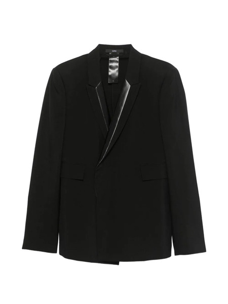  Sapio Lapel Pocket Blazers - Black 
