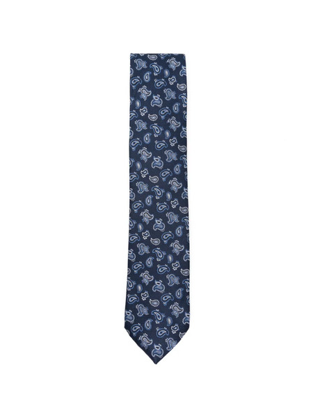  Sapio Paisley Tie - Blue 