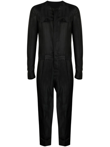  Sapio Satin-finish Jumpsuit - Black 