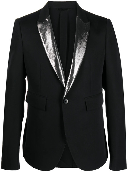 Sapio Single-breasted Long-sleeved Blazer - Black 
