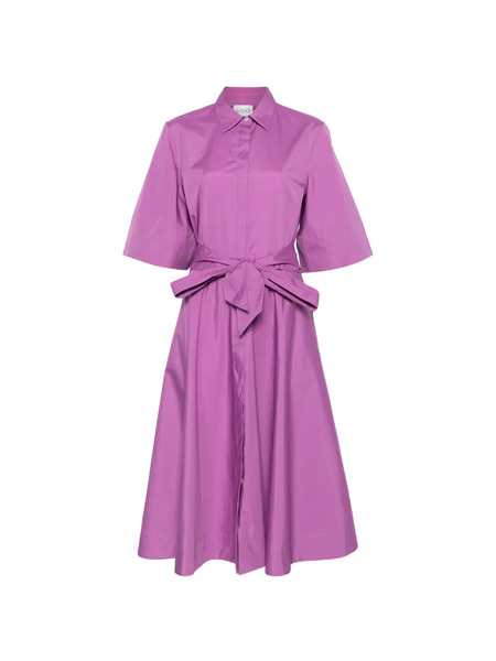  Sara Roka Marysun 75 Tie-waist Dress - Purple 