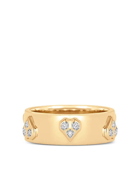  Sara Weinstock Honey Comb Diamond Ring - Gold 
