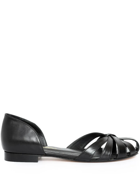  Sarah Chofakian Alquimia Ballet Flats - Black 