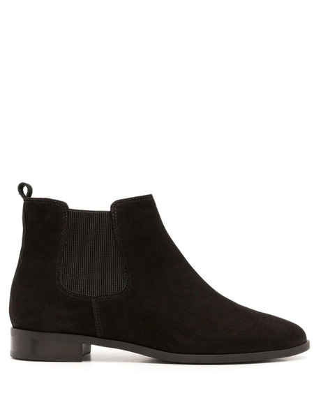  Sarah Chofakian Ankle Leather Boots - Black 