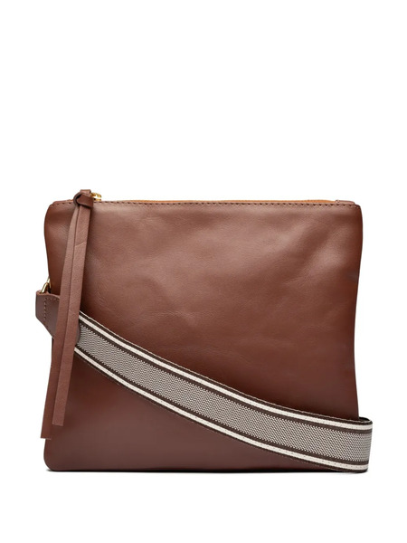  Sarah Chofakian Barbara Leather Crossbody Bag - Brown 