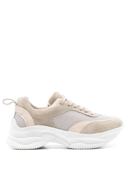  Sarah Chofakian Bell Panelled Low-top Sneakers - Neutrals 