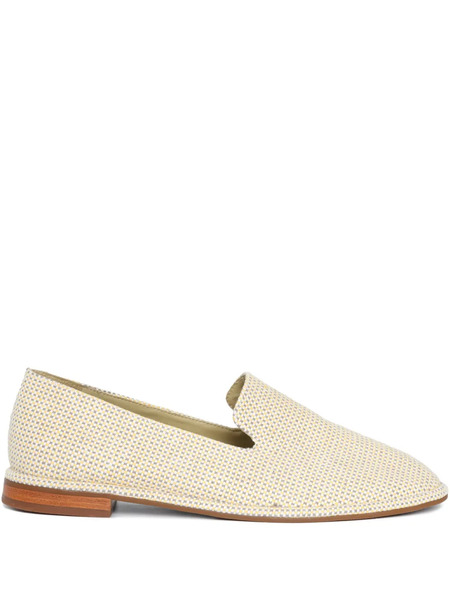  Sarah Chofakian Brunch Woven Loafers - Neutrals 
