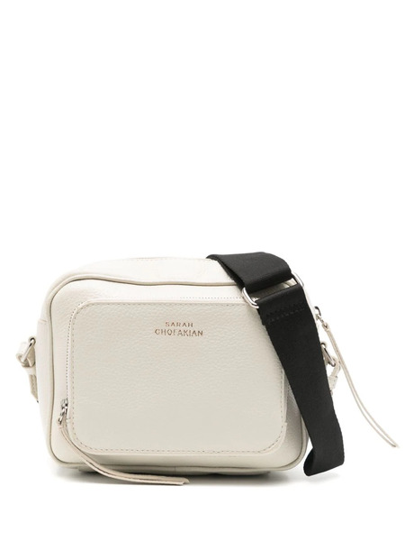  Sarah Chofakian Champs Elysees Leather Crossbody Bag - Neutrals 