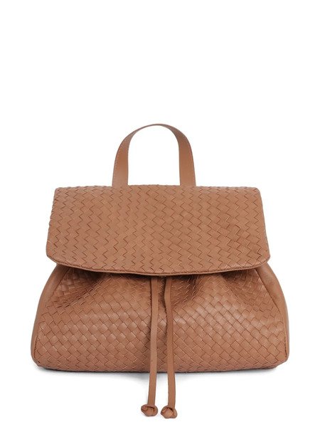 Sarah Chofakian Express Woven Backpack Bag - Brown 