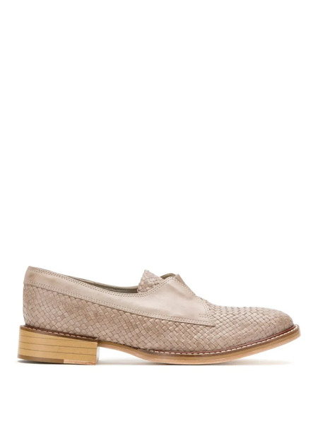  Sarah Chofakian Leather Loafers - Brown 