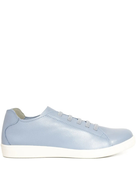  Sarah Chofakian Leather Sneakers - Blue 