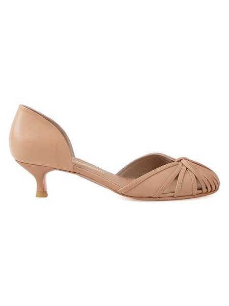  Sarah Chofakian Low-heel Pumps - Brown 