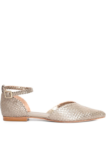  Sarah Chofakian Matcha Pumps - Gold 
