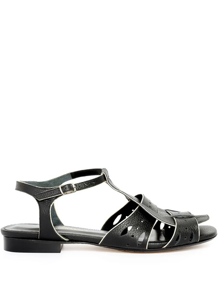  Sarah Chofakian Miller Sandals - Black 