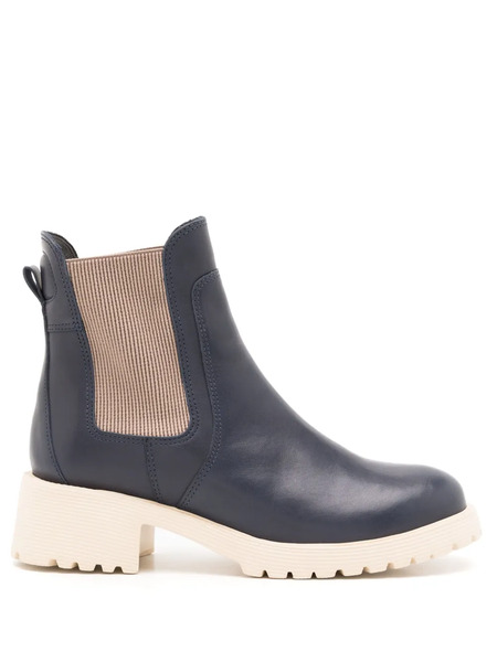  Sarah Chofakian Mirre Leather Chelsea Boots - Blue 