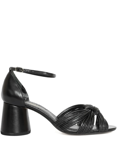 Sarah Chofakian 65mm Ocean Sandals - Black 