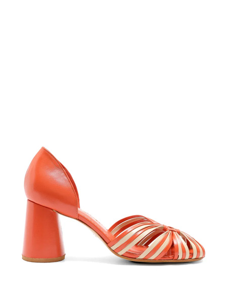  Sarah Chofakian Monta Tindari Sandals - Orange 