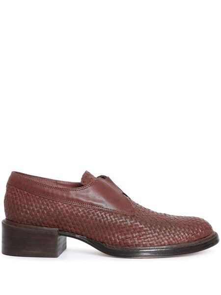 Sarah Chofakian Munch Loafers - Brown 