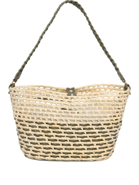  Sarah Chofakian Opera Glace Satchel Bag - Neutrals 