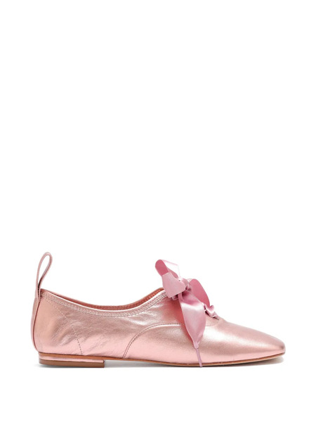  Sarah Chofakian Palacio De Hielo Ballet Flats - Pink 