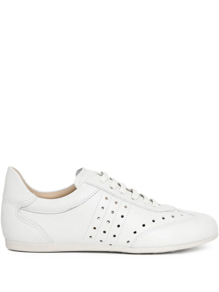  Sarah Chofakian Perforated Sneakers - White 