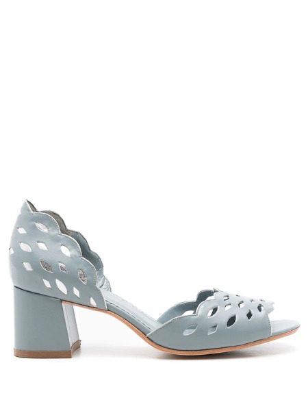  Sarah Chofakian Sapato Vivienne Sandals - Blue 