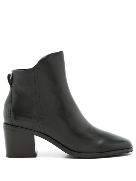  Sarah Chofakian Tilly 40mm Square-toe Boots - Black 