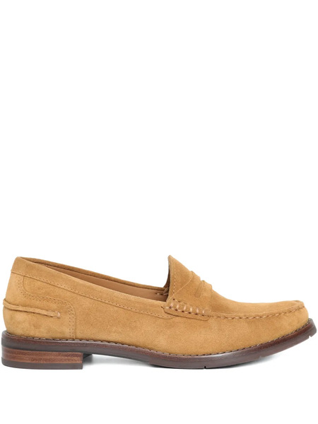  Sarah Chofakian Umbra Stitched Loafers - Neutrals 