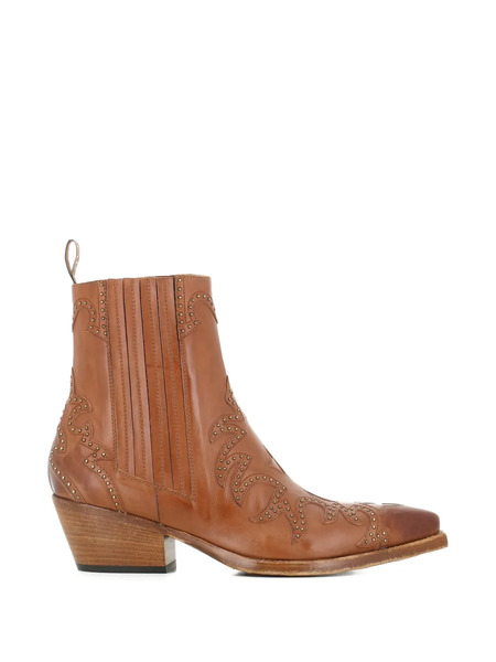  Sartore Studded-detail Boots - Brown 