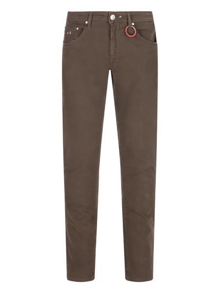  Sartoria Tramarossa Leonardo Logo-patch Jeans - Brown 